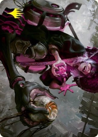 Undercity Scrounger Art Card - Gold Stamped Signature