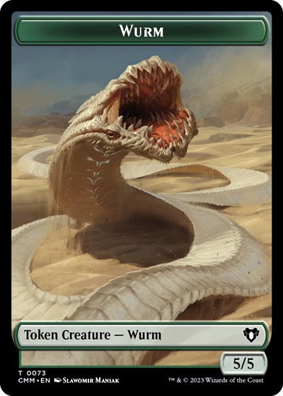 Wurm // Spider Double-Sided Token