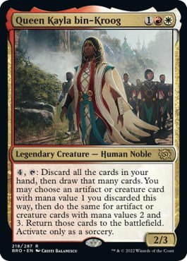 Queen Kayla bin-Kroog - Foil