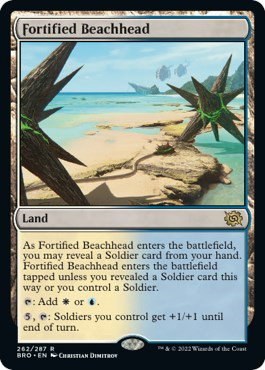 Fortified Beachhead - Foil