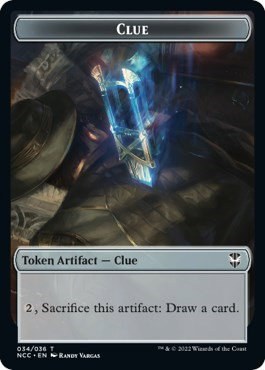 Clue // Elemental (005) Double-Sided Token
