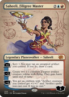 Saheeli, Filigree Master - Foil