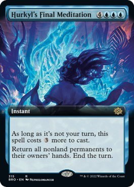 Hurkyl's Final Meditation - Foil
