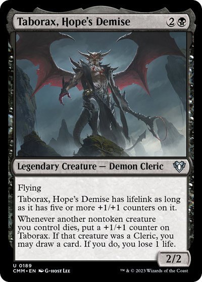 Taborax, Hope's Demise