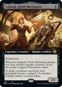 Ashnod, Flesh Mechanist - Foil