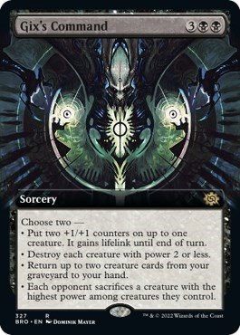 Gix's Command - Foil