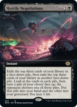 Hostile Negotiations - Foil