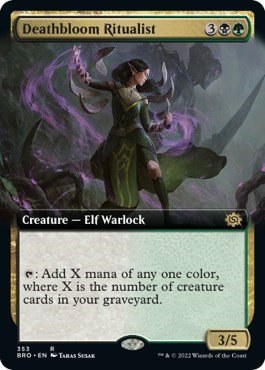 Deathbloom Ritualist - Foil