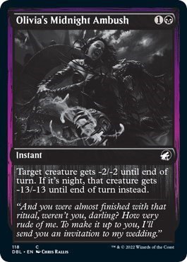 Olivia's Midnight Ambush - Foil