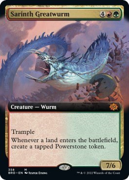 Sarinth Greatwurm - Foil