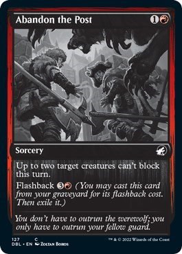 Abandon the Post