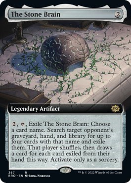 The Stone Brain - Foil