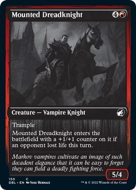 Mounted Dreadknight - Foil