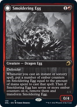 Smoldering Egg - Foil