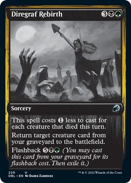 Diregraf Rebirth - Foil