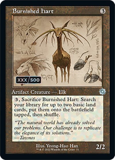 Burnished Hart - Serial Numbered