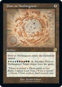 Door to Nothingness - Foil
