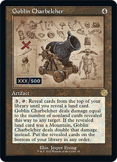 Goblin Charbelcher - Serial Numbered