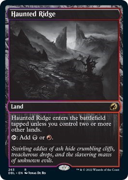 Haunted Ridge - Foil