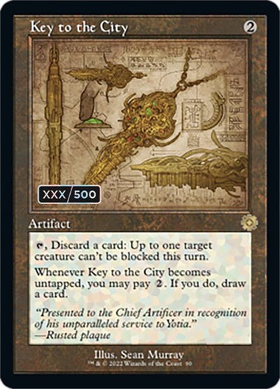 Key to the City - Serial Numbered