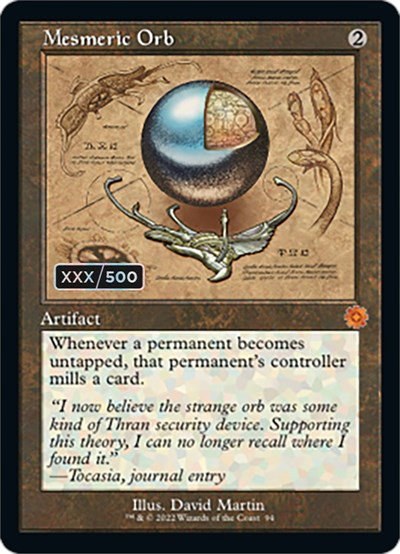 Mesmeric Orb - Serial Numbered
