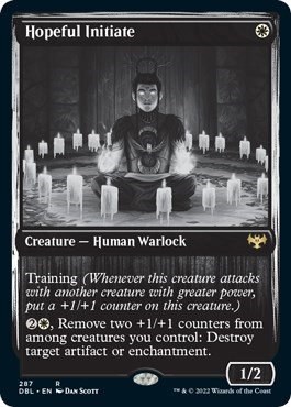 Hopeful Initiate - Foil