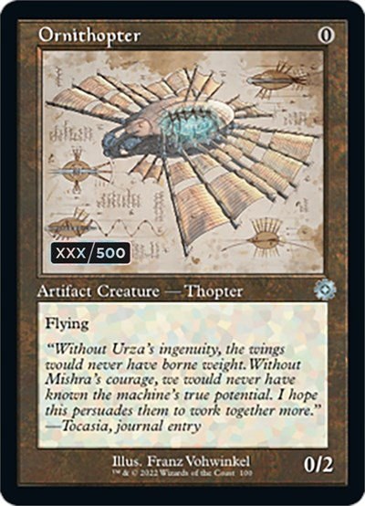 Ornithopter - Serial Numbered