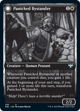 Panicked Bystander - Foil