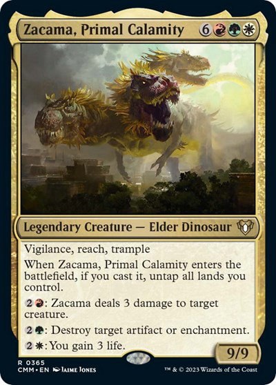 Zacama, Primal Calamity - Foil