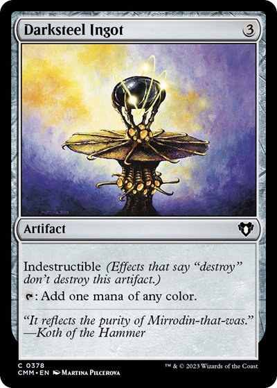 Darksteel Ingot - Foil