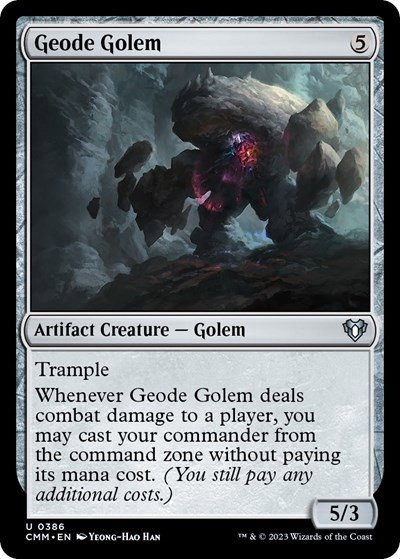 Geode Golem - Foil
