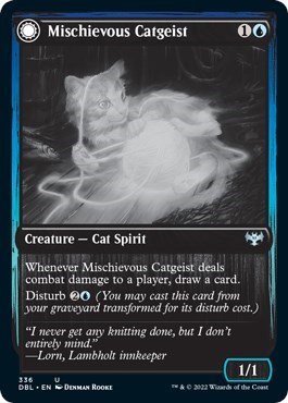 Mischievous Catgeist - Foil