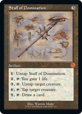 Staff of Domination - Foil