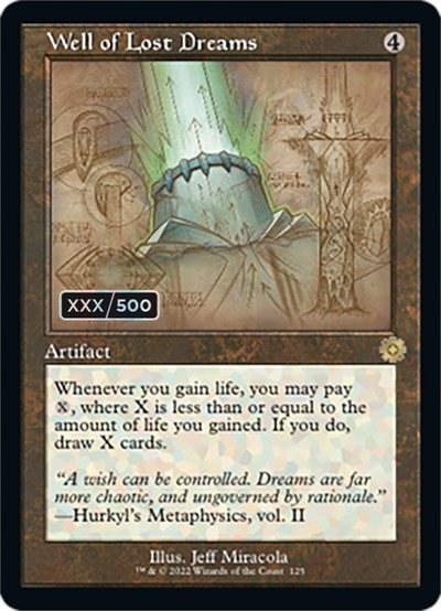 Well of Lost Dreams - Serial Numbered