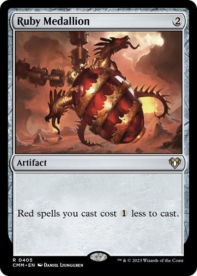 Ruby Medallion - Foil