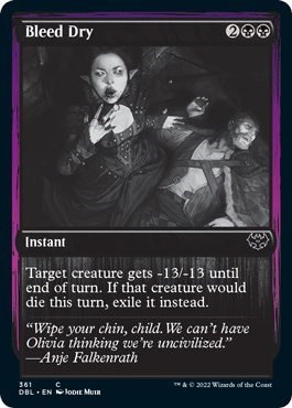 Bleed Dry - Foil