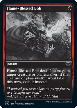 Flame-Blessed Bolt - Foil