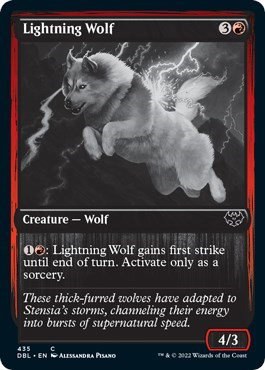Lightning Wolf - Foil