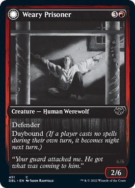 Weary Prisoner - Foil