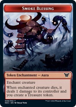 Smoke Blessing // Goblin Double-sided Token