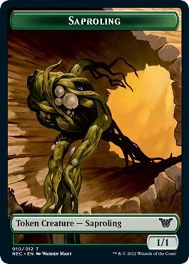 Saproling // Spirit (002) Double-Sided Token