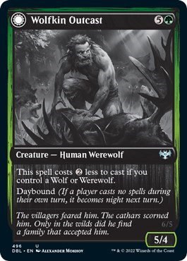Wolfkin Outcast - Foil