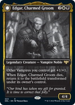Edgar, Charmed Groom - Foil