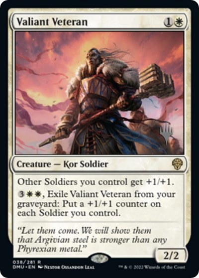 Valiant Veteran - Foil Valiant Veteran