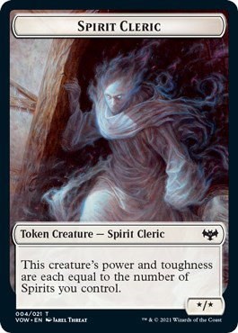 Spirit Cleric Token - Normal Spirit Cleric Token
