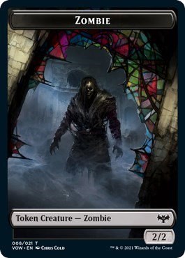 Zombie (008) // Zombie (005) Double-Sided Token