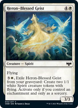 Heron-Blessed Geist - Normal Heron Blessed Geist