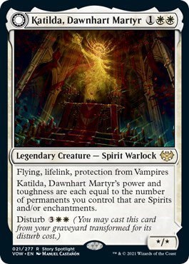 Katilda, Dawnhart Martyr - Foil