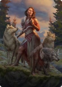Arlinn, the Pack's Hope Art Card