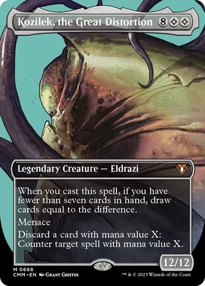 Kozilek, the Great Distortion - Foil